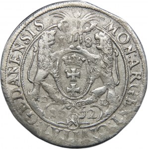John II Casimir, ort Gdansk 1662 DL, lion in shield