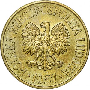 PROSPECTED Messing, 50 Pfennige 1957