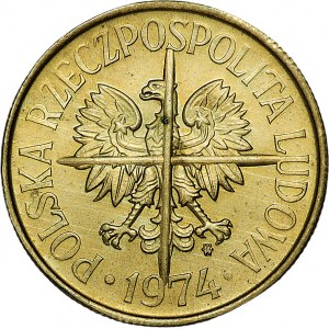 PROSPECTED Messing, 50 Pfennige 1974