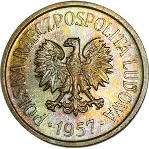 PROSPECTED Messing, 20 Pfennige 1957
