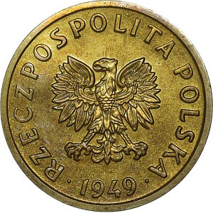 PROSPECTED Messing, 5 Pfennige 1949