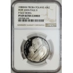 SAMPLE NIKIEL, 10000 gold 1988, John Paul II, X Years of the Pontificate