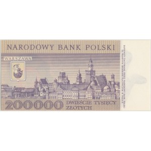200000 Zloty 1989, Serie A