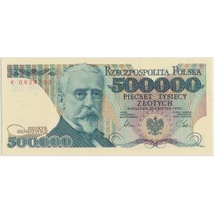 500000 gold 1990, Sienkiewicz, K series