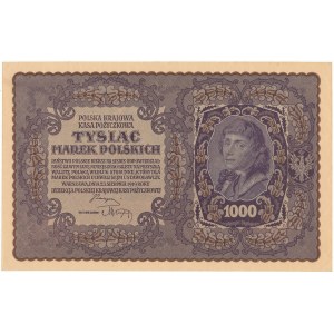 1000 marek polskich 1919, II serja J