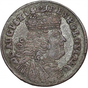 August III Sas, trojak 1754, EC, Leipzig