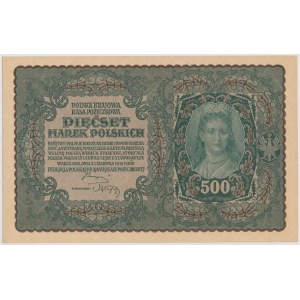 500 marek polskich 1919, I serja BF