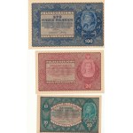 Set of Polish marks 1919-1920, 6 banknotes