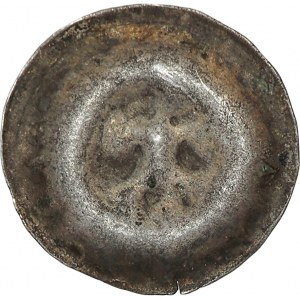 Pomorze, Dymin, brakteat XIII-XIV w., lilia