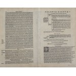 POLONIA ET SILESIA : Per Gerardum Mercatorem Cum priuilegio. Gerard Mercator. [1585]