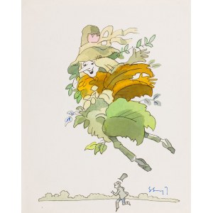Janusz Stanny (1932 Warsaw - 2014 Warsaw), Julian Tuwim to Children, 1990