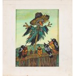 Julitta Karwowska-Wnuczak (geb. 1935), Die Abenteuer von Filemon der Katze, Buchillustration