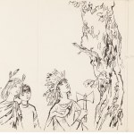 Jan Marcin Szancer (1902 Cracovie - 1973 Varsovie), Voici le conte de fées, Kanato, illustration, 1974