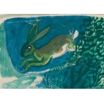 Mieczysław Piotrowski (1910 Ľvov - 1977 Varšava), Zajace, ilustrácie