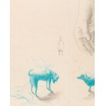 Joanna Concejo (b. 1971), L'Angelo delle scarpe, illustration from pages 42-43, 2009