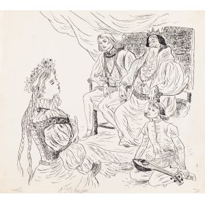 Maria Orłowska-Gabryś (1925 - 1988 ), Kije Samobije i inne opowieści, illustration design