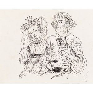 Maria Orłowska-Gabryś (1925 - 1988 ), Kije Samobije i inne opowieści / Samobije a iné rozprávky, ilustrácia, 1954