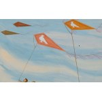 Olga Siemaszkowa (1914 Krakow - 2000 Warsaw), Flying kites, illustration