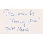 Mirosław Pokora (1933 Warsaw - 2006 Warsaw), Wiercipiętek, book illustration, 1969