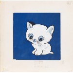 Julitta Karwowska-Wnuczak (b. 1935), Night of Filemon's Cat, book illustration, p. 7.