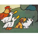 Julitta Karwowska-Wnuczak (geb. 1935), Filemon, Bonifacy und Welpe, Buchillustration
