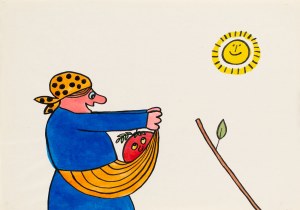 Bohdan Butenko (1931 Bydgoszcz - 2019 ), Ilustracja do wiersza 