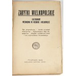 ZABYTKI WIELKOPOLSKIE Ilustrowany przewodnik po Poznaniu i Wielkopolsce 1929r.