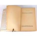 MALAPARTE- LEGENDA LENINA Rój 1938 obwoluta