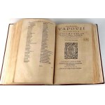 [KRONIKA POLSKA MARCINA KROMERA] KROMER MARCIN - POLONIA: SIVE DE ORIGINE ET REBUS GESTIS POLONORUM LIBRI XXX, [Kolonia] 1589