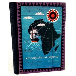 VERNE- PIĘTNASTOLETNI KAPITAN. Warszawa 1960