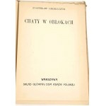 CIESIELCZUK- CHATY W OBŁOKACH 1927. Okładka