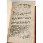 KRASICKI - LISTY I PISMA RÓŻNE X. B. W. Warszawa 1788. O związkach rolnictwa i inne.