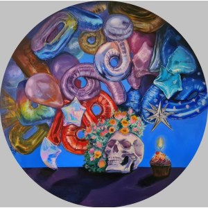 Marta MARSZAŁŁ (ur. 1991), Urodzinowe Memento Mori, 2024