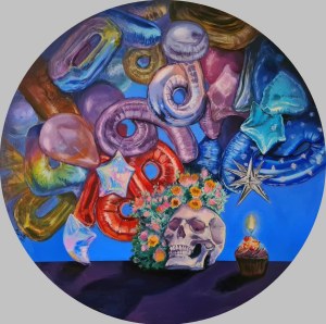 Marta MARSZAŁŁ (ur. 1991), Urodzinowe Memento Mori, 2024