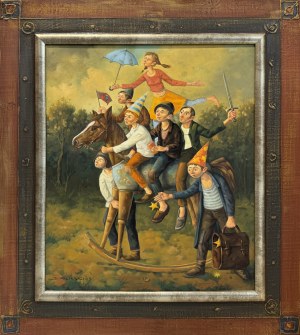 Dariusz MILIŃSKI (ur. 1957), Życie jest jak koń na biegunach, przynosi dużo radości ale trzeba uważać żeby nie spaść!, 2009