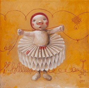 Katarzyna SŁOWIAŃSKA-KUCZ (ur. 1961), Baletnica, 2018