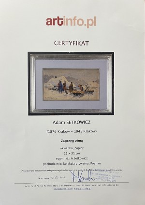 Adam Setkowicz ( 1876 - 1945 ), b/t