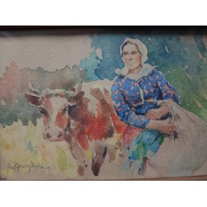 Józef Graczyński ( 1866 - 1939 ), Pastuszka, lata 20-te