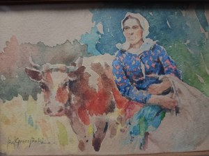 Józef Graczyński ( 1866 - 1939 ), Pastuszka, lata 20-te