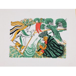 Zofia Stryjeńska ( 1891 - 1976 ), Treffen mit ihrem Sohn