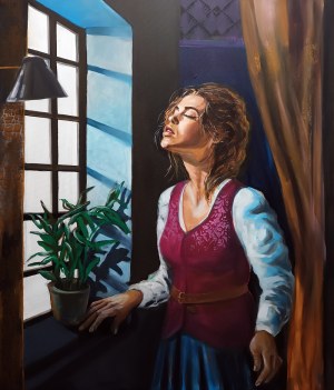Maria Kucia-Albin, Oczekiwanie, 2024