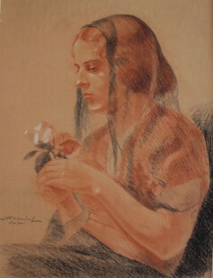 Stanisław Fabijański, Kobieta z różą