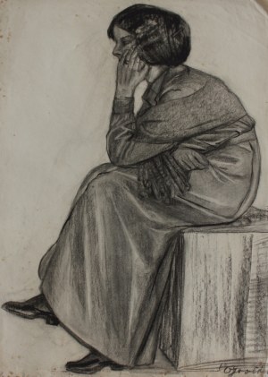 Olga Jost, Zamyślona