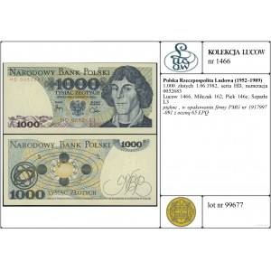 Polska, 1.000 złotych, 1.06.1982