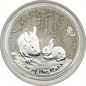 Australia 2 Dollars 2011 P Year of the Rabbit