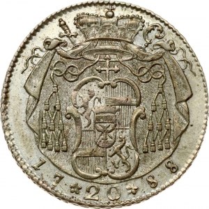 Austria Salzburg 20 Kreuzer 1788 M
