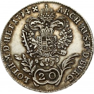 Austria 20 Kreuzer 1794B