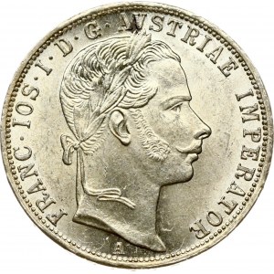 Austria 1 Florin 1861 A