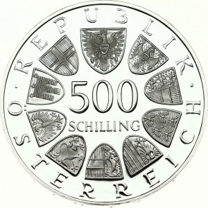 Austria 500 Schilling 1985 Leopold III