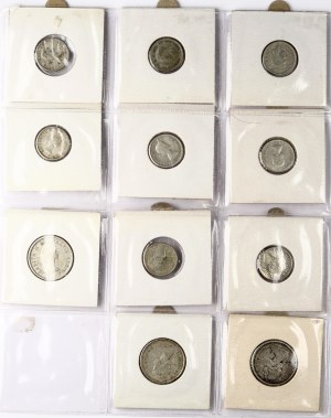 Canada 10 & 25 Cents 1940-1968 Lot of 11 coins